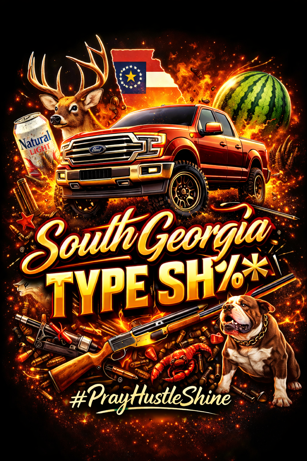 PHS “South Ga” T shirt Alternate