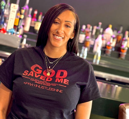 PHS “God Saved Me” T shirt