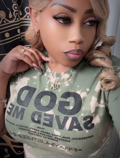 PHS “God Saved Me” T shirt